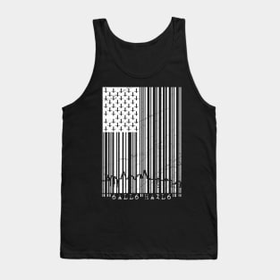 Satanic Sin City Flag Tank Top